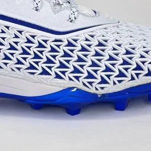Under Armour Hammer MC Football Cleats Men\'s Size 10.5 White Blue 3022836-115 Under Armour | Shoes | Under Armour Mens Hammer Mc Blue  main image 3